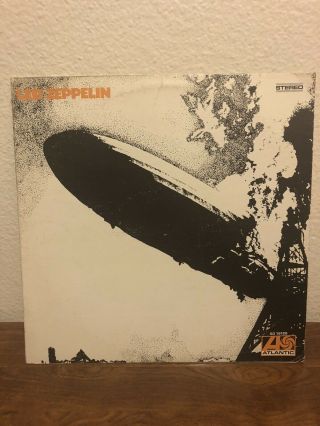 Led Zeppelin Self Titled Lp Sd 8216 1969