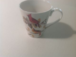 National Audubon Society Northern Cardinal Coffee Mug I.  Godinger Co.