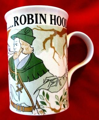 Sherwood Forest Robin Hood Coffee/tea Mug/cup Wren Bone China Made In England