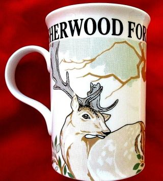 Sherwood Forest Robin Hood Coffee/Tea Mug/Cup Wren Bone China Made in England 2
