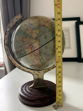 Chad Vally Vintage Globe By Appointment To The Queen,  Some Dents Sign Of Age