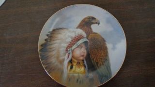 Artaffects Plate " Protector Of The Plains " By Perillo