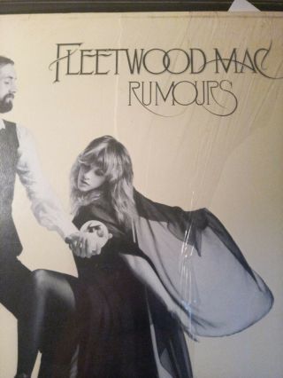 Fleetwood Mac Rumours - Vinyl Record Album Lp (1977 Warner Bros.  Bsk 3010)