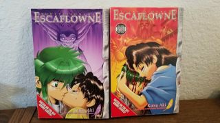 The Vision Of Escaflowne Vols 7 & 8 Tokyopop Manga Graphic Novel Book In English