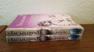 The Vision of Escaflowne vols 7 & 8 Tokyopop Manga Graphic Novel Book in English 3
