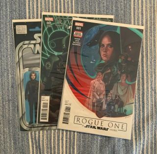 Marvel Comics Rogue One: A Star Wars Story 1 (with Variants,  2017)