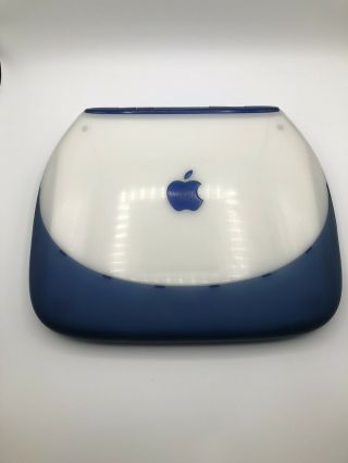 Apple Ibook G3 - Indigo - - Model M6411 - Vintage Macintosh Laptop
