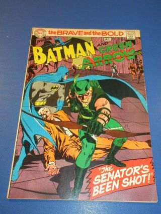 Brave And The Bold 85 Silver Age Neal Adams 1st Green Arrow Fvf Beauty Wow