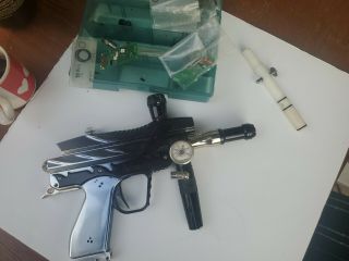 Bob Long Intimidator Paintball Marker Electro Vintage With Parts Kit