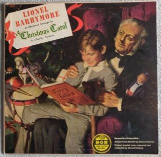 A Christmas Carol - Studiocast - 1950 - Mono - Vinyl - Early 10 Inch Lp - Mgm