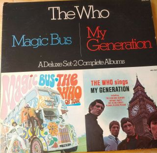 The Who - Magic Bus & My Generation - Deluxe Set 2 Complete Albums - Mca2 - 4068