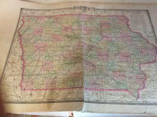 Plat Book,  Atlas Boone County Iowa (partial) 1896,  Map,  History