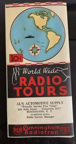 SHORT WAVE RADIO MAP World Wide Radio Tours Stations By Location Call Letters 2