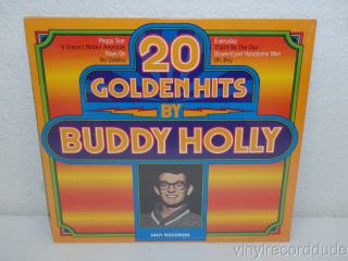 Buddy Holly 20 Golden Hits By Buddy Holly German Still Mca 201 320 - 360