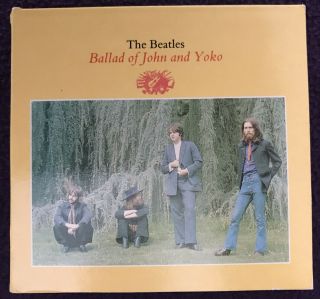 Beatles 3” Cd Single - “ballad Of John And Yoko” / “old Brown Shoe”