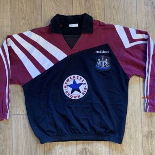 Vintage Newcastle United Training Shirt Adidas Sweatshirt 1995/96 Pullover Xl