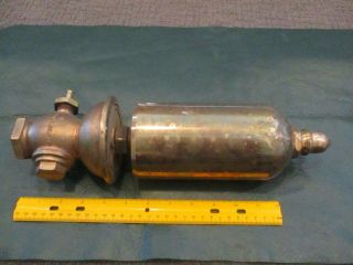 Vintage Lunkenheimer Brass Dome Top 3 - 1/2 200 Steam Whistle