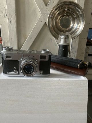 Contax Zeiss Ikon Vintage 35mm Rangefinder Film Camera - As - Is -