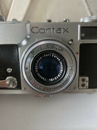Contax Zeiss Ikon Vintage 35mm Rangefinder Film Camera - AS - IS - 2