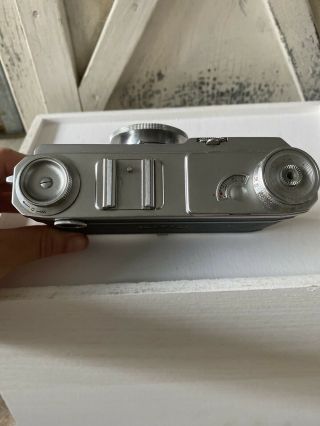 Contax Zeiss Ikon Vintage 35mm Rangefinder Film Camera - AS - IS - 3