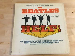 Motion Picture Soundtrack " Help " By The Beatles 1965