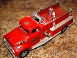 Vintage Tonka 5 Suburban Pumper Fire Truck
