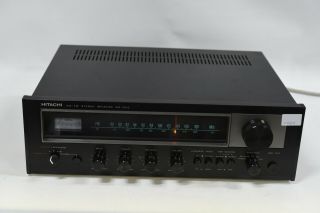 Hitachi Sr - 502 Am/fm Stereo Receiver Amplifier - Vintage 1970 