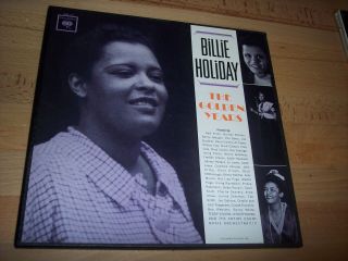 Vg,  1962 Billie Holiday The Golden Years 3 Lp Albums W/ Booklet