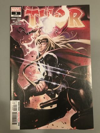 Thor 3 Marvel 1st Print Black Winter Donny Cates 2020