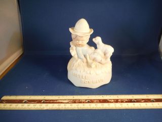 Vintage Gorham China Little Boy Blue " Farmer In The Dell " Music Box