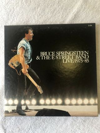 Bruce Springsteen Vinyl Box Set 5 Lps Rare