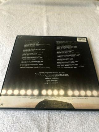 Bruce Springsteen vinyl box set 5 LPs Rare 3
