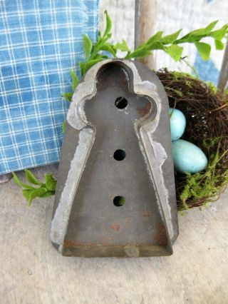 Early Antique Tin Cookie Cutter Primitive Gingerbread Woman