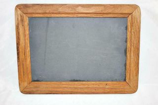 Vintage Antique School Double Sided Slate Chalk Board Finger Joint Corners