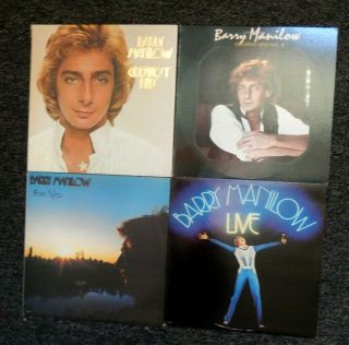Barry Manilow Greatest Hits - Live - Greatest Hits 2 - Even Now 4 Lp 