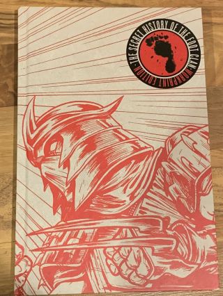 Tmnt The Secret History Of The Foot Clan Workprint Edition Hardcover Rare