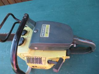 Vintage PIONEER P41S Chainsaw Chain Saw with 15 