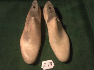 Vintage 1938 Pair Us Navy Size 11 E Industrial Shoe Factory D & W Last E - 73