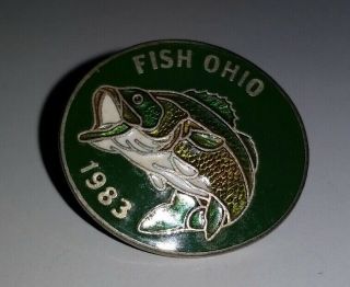1983 Fish Ohio Pin