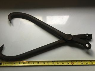 Antique Ice Tongs (or log Tongs) 2