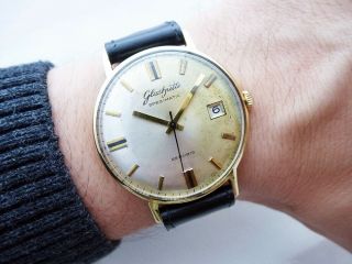 German Glashutte / GlashÜtte Spezimatic Automatic Vintage Wristwatch 1960s