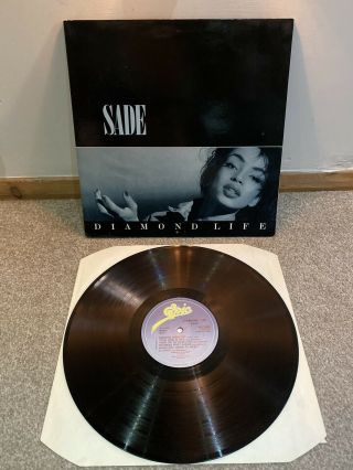 Sade - Diamond Life Lp Vinyl Record Gatefold
