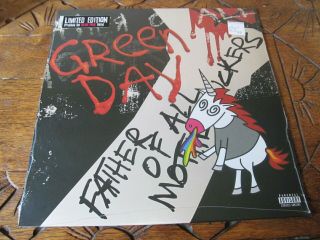 Green Day Father Of All.  Lp Reprise Vinyl Record Neon Pink