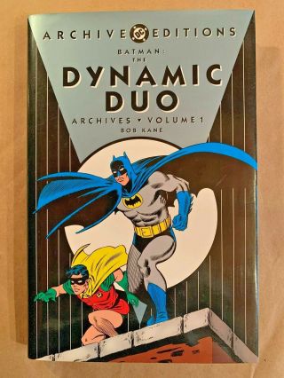 Dc Archive Edition,  Batman The Dynamic Duo Vol 1,  1st Print Hardcover 2003 Vf,
