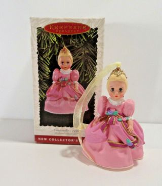 Cinderella Madame Alexander Hallmark Ornament 1995 1st In Series Vtg