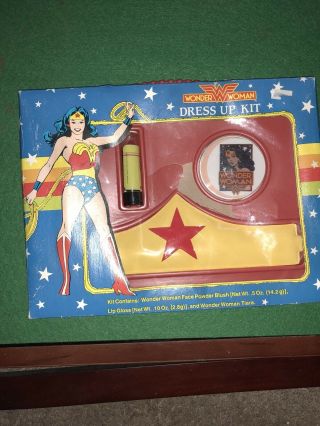 Rare Vintage 1988 Wonder Woman Dress Up Kit