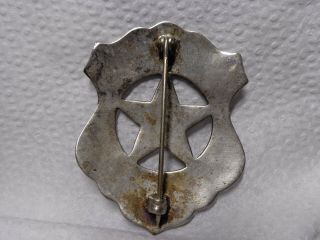 Vintage Antique US Marshal Coin Silver Badge 2