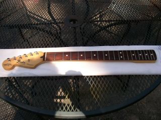 1997 Fender Stratocaster Neck Black Label Strat Mim W/ Vintage Tuners Rosewood