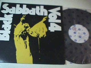 Black Sabbath Vol 4 Lp Gatefold Vg Not Cd Late 70 