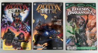 Dark Nights: Death Metal Legends Of The Dark Knights 1 & Dn: Death Metal 1 & 2